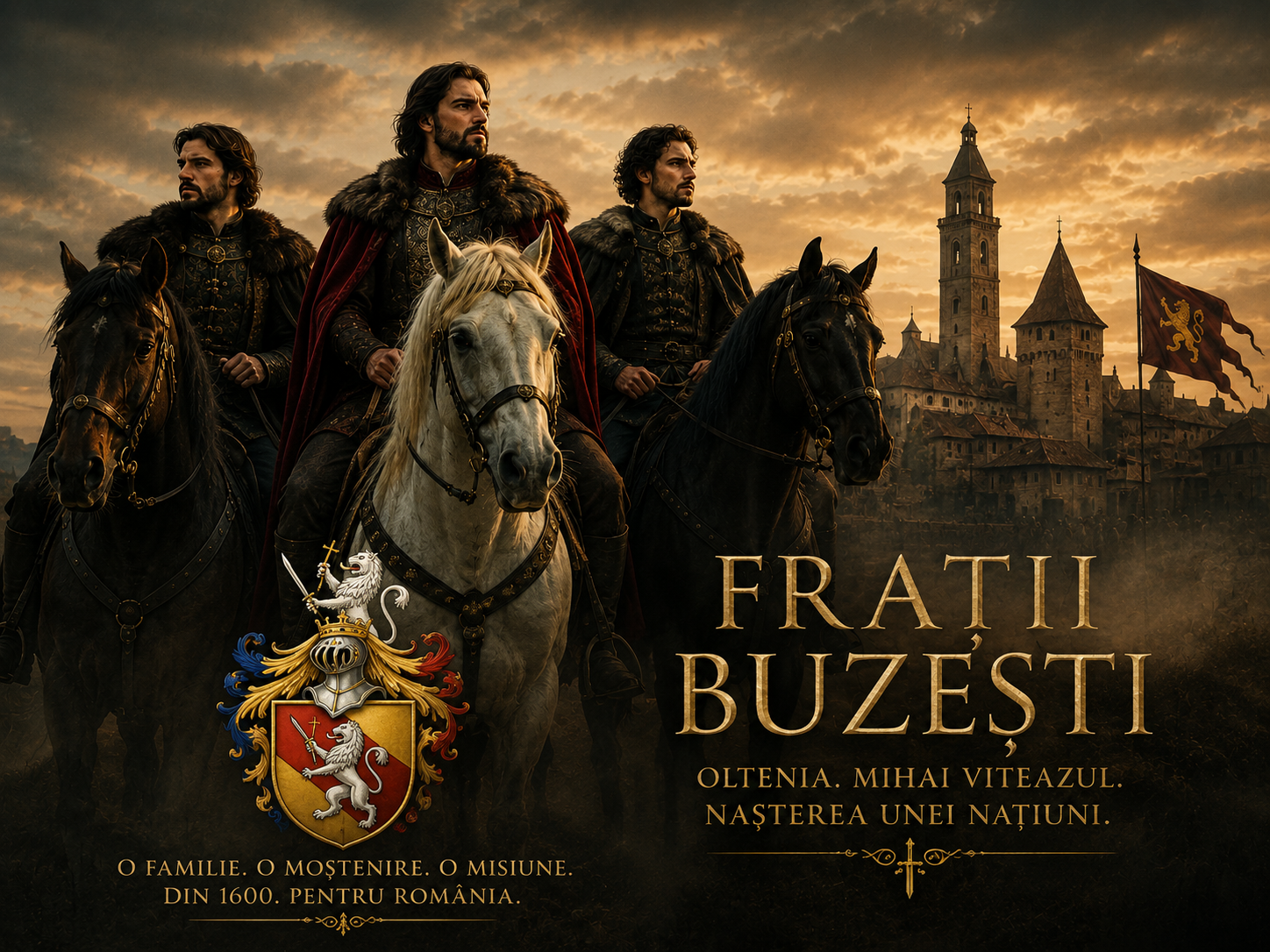FRAȚII BUZEȘTI – Dramă istorică europeană