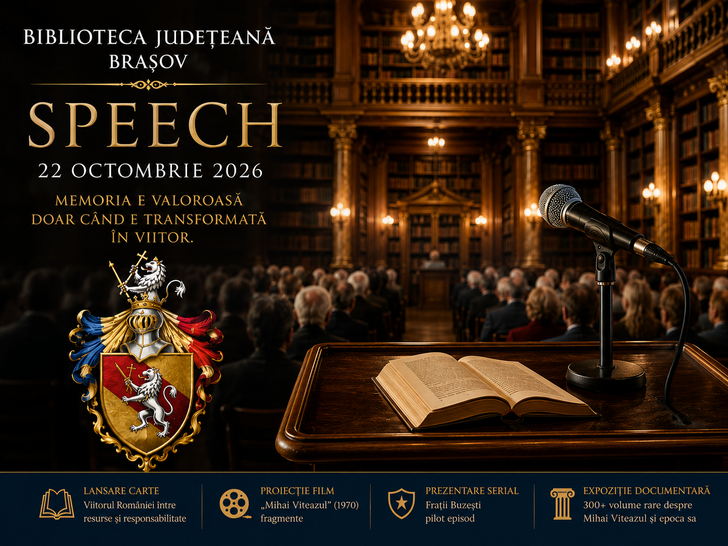 Speech Eveniment Frații Buzești – Istorie, Film și Viitor